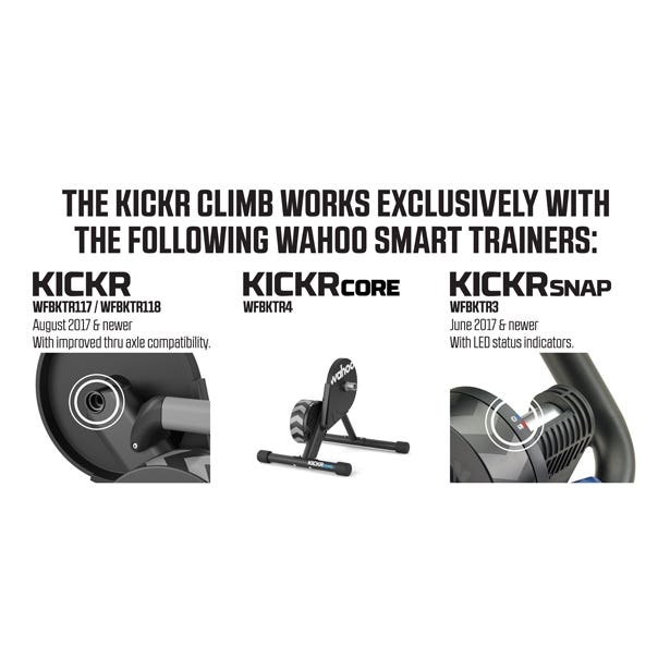 Wahoo KICKR Climb Indoor Grade Simulator